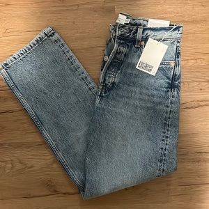 Brand New with Tags & Other Stories cut cropped straight jeans